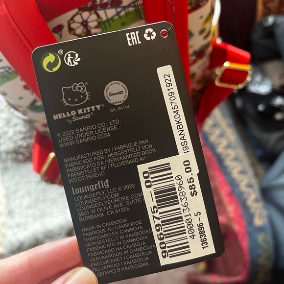 Sanrio Hello Kitty Loungefly - Picture 3 of 4